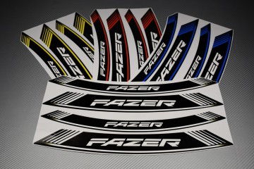 Stickers de llantas - Modelo con sigla ' FAZER '