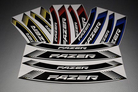 Stickers de llantas - Modelo con sigla ' FAZER '