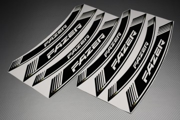 Inner Wheel Rims Stickers - ' FAZER ' Model