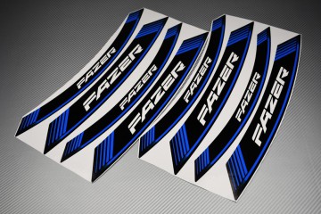 Stickers de llantas - Modelo con sigla ' FAZER '