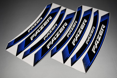 Stickers de llantas - Modelo con sigla ' FAZER '
