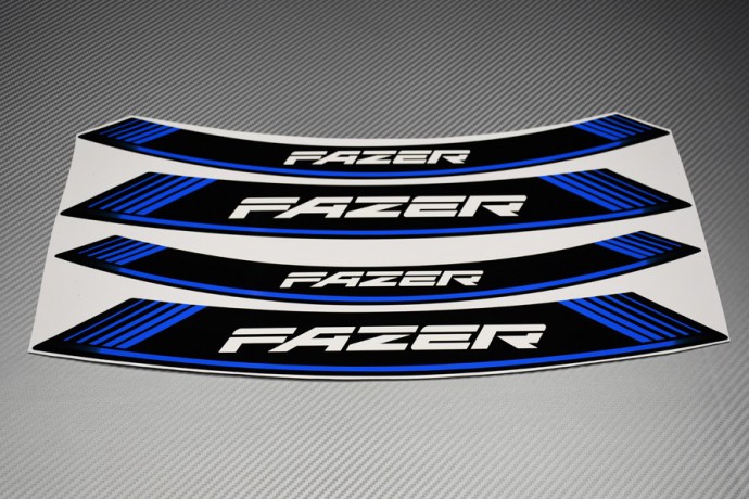 Stickers de llantas - Modelo con sigla ' FAZER ' Stickers de llantas - Modelo con sigla ' FAZER '