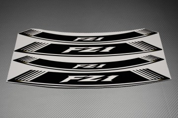 Motorrad Felgenrandaufkleber - ' FZ1 ' Modell