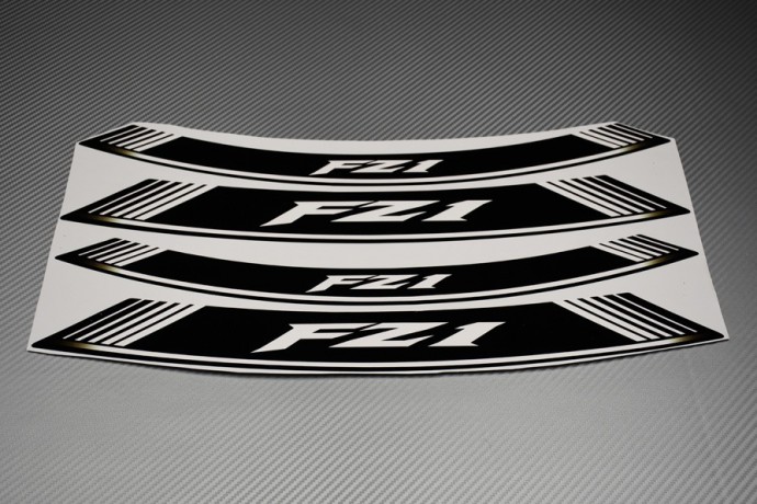 Motorrad Felgenrandaufkleber - ' FZ1 ' Modell