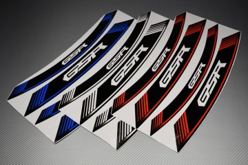 Stickers de llantas - Modelo con sigla ' GSR'