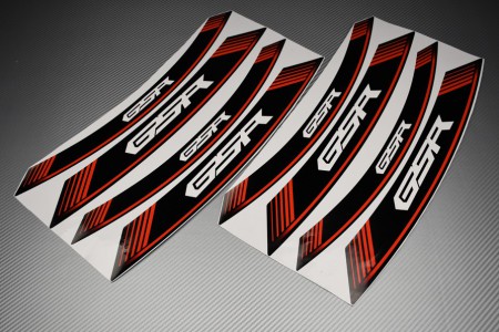 Stickers de llantas - Modelo con sigla ' GSR'