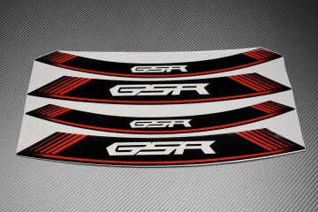 Stickers de llantas - Modelo con sigla ' GSR' Stickers de llantas - Modelo con sigla ' GSR'