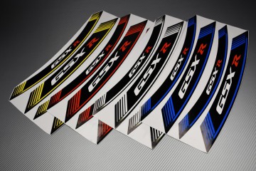 Stickers de llantas - Modelo con sigla ' GSXR '