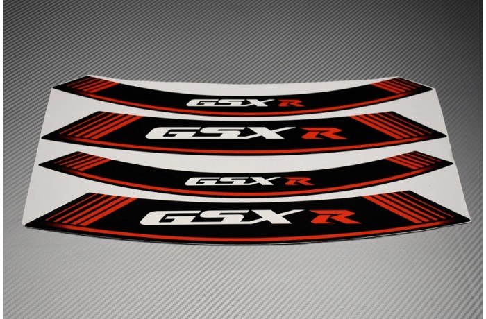 Inner Wheel Rims Stickers - ' GSXR ' Model Inner Wheel Rims Stickers - ' GSXR ' Model
