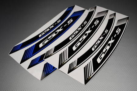 Inner Wheel Rims Stickers - ' GSXS ' Model