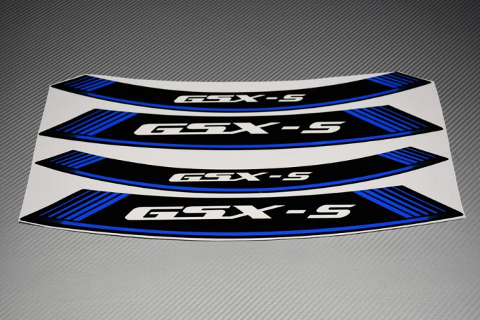 Stickers de llantas - Modelo con sigla ' GSXS ' Stickers de llantas - Modelo con sigla ' GSXS '