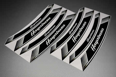Stickers de llantas - Modelo con sigla ' HAYABUSA '