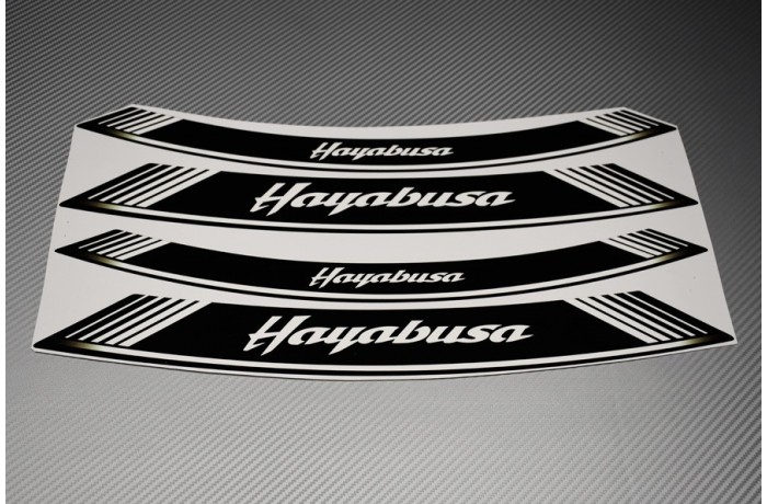 Liserets Intérieur de jantes - Modèle siglé ' HAYABUSA '