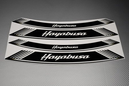 Stickers de llantas - Modelo con sigla ' HAYABUSA '