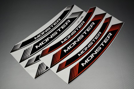 Strisce Adesive per Cerchi - Modello ' MONSTER '