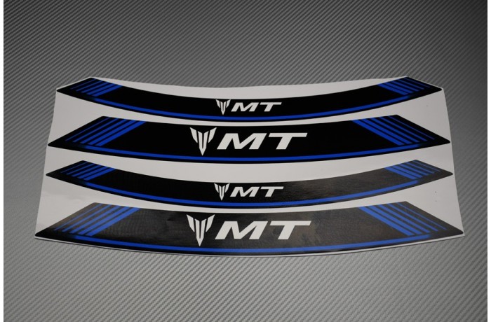 Stickers de llantas - Modelo con sigla ' MT ' Stickers de llantas - Modelo con sigla ' MT '