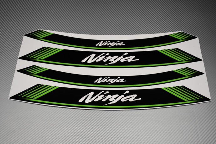 Stickers de llantas - Modelo con sigla ' NINJA ' Stickers de llantas - Modelo con sigla ' NINJA '