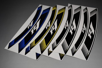 Inner Wheel Rims Stickers - ' R1 ' Model