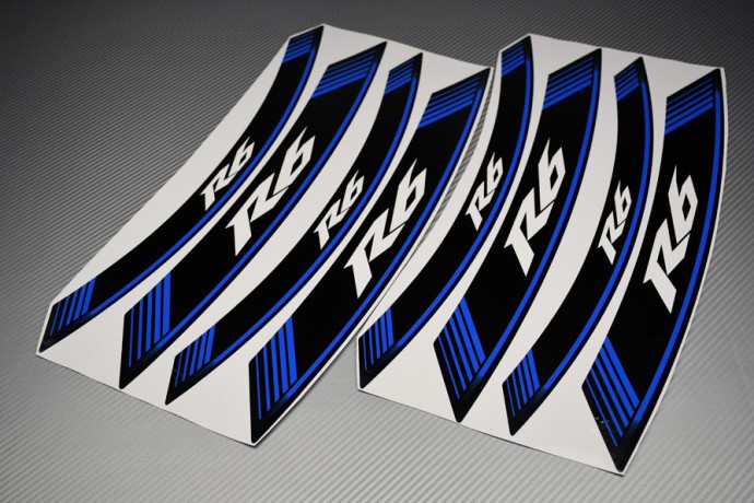 Strisce Adesive per Cerchi - Modello ' R6 ' Strisce Adesive per Cerchi - Modello ' R6 '