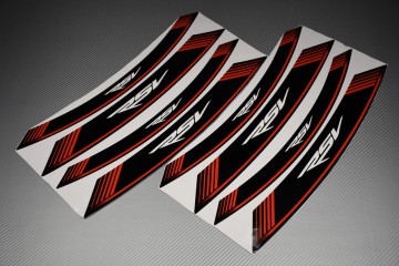Inner Wheel Rims Stickers - ' RSV ' Model