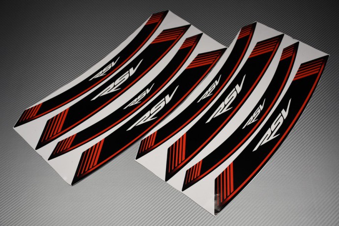 Inner Wheel Rims Stickers - ' RSV ' Model Inner Wheel Rims Stickers - ' RSV ' Model