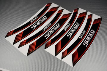 Inner Wheel Rims Stickers - ' SPEED TRIPLE 1050 ' Model