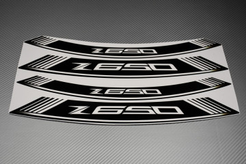 Inner Wheel Rims Stickers - ' Z650 ' Model Inner Wheel Rims Stickers - ' Z650 ' Model