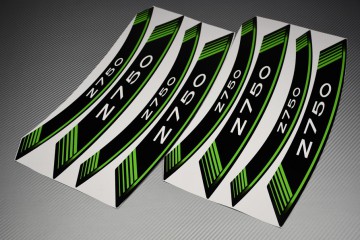 Stickers de llantas - Modelo con sigla ' Z750 '