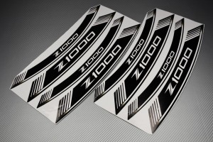 Stickers de llantas - Modelo con sigla ' Z1000 '