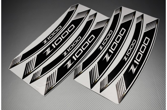 Stickers de llantas - Modelo con sigla ' Z1000 '