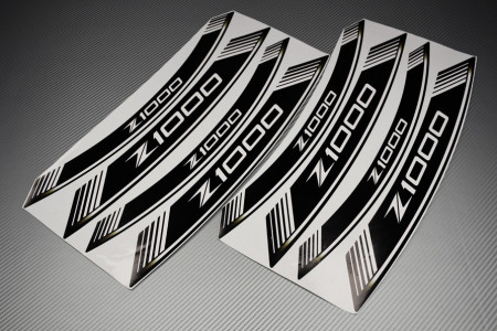 Stickers de llantas - Modelo con sigla ' Z1000 '
