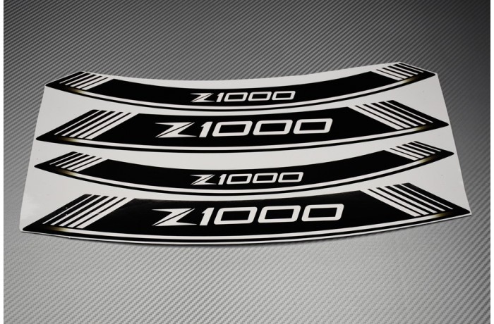 Stickers de llantas - Modelo con sigla ' Z1000 '