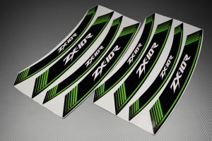 Stickers de llantas - Modelo con sigla ' ZX10R '