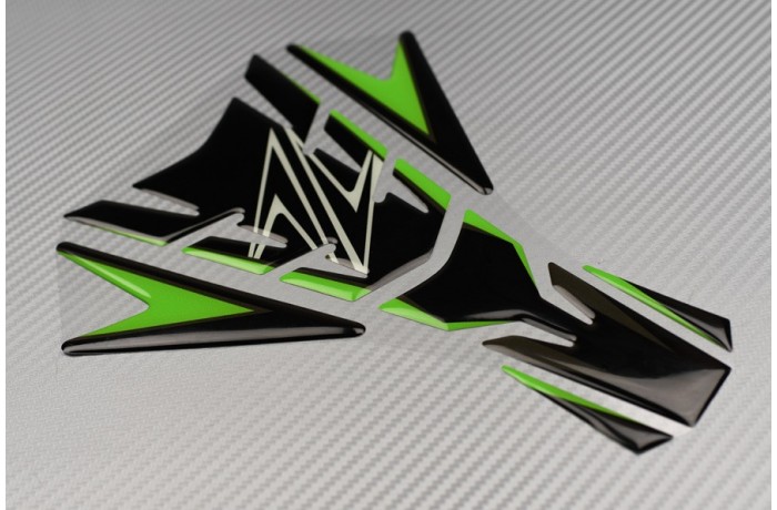 Protección adhesiva del depósito KAWASAKI Z - Diseño 1