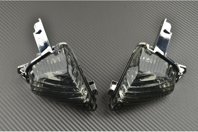 Paire de clignotants arrière Suzuki Gsxr 600 750 08 / 10 GSXR 1000 07 / 08 Paire de clignotants arrière Suzuki Gsxr 600 750 08 / 10 GSXR 1000 07 / 08