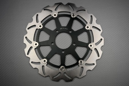 Paire de Disques wave 320 mm avant Suzuki GSXR 600 750 97 03 GSX-R 1000 01 02 Hayabusa et +