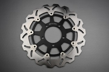Par de discos de freno wave delantero 300 mm para varios Kawasaki