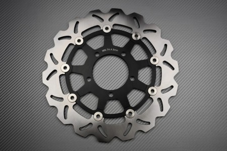 Par de discos de freno wave delantero 300 mm para varios Kawasaki