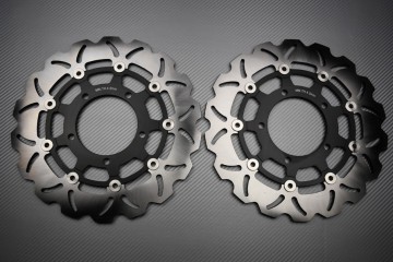 Pair of front Wave brake discs 310 mm Suzuki GSXR 600 750 K6 K7 GSX-R 1000 K5 K8