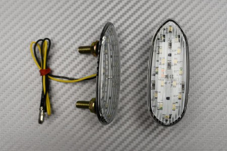Rückspiegelabdeckung mit integrierten LED-Blinker für zahlreiche SUZUKI GSXR 600 750 1000