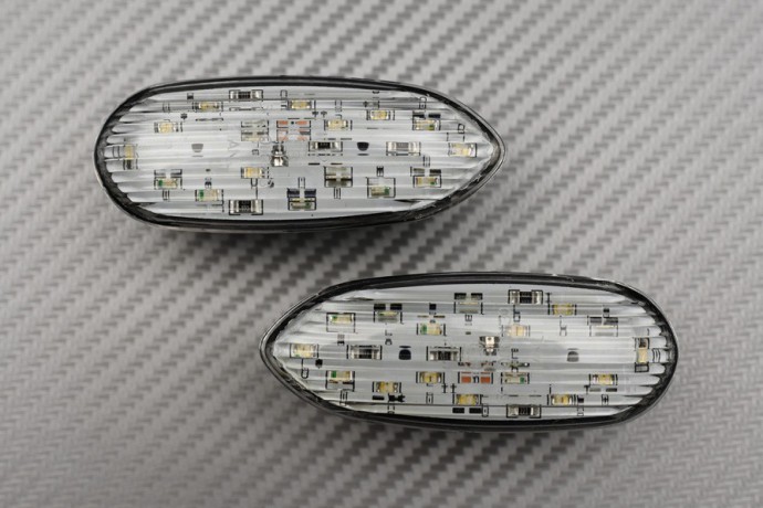 Obturateurs de Rétroviseurs Avec Clignotants LED Intégrés - Nombreuses SUZUKI GSXR 600 750 1000 Obturateurs de Rétroviseurs Avec Clignotants LED Intégrés - Nombreuses SUZUKI GSXR 600 750 1000