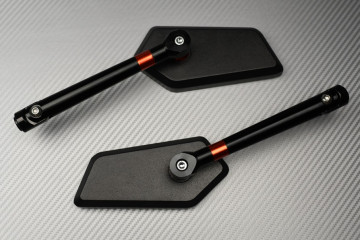 Pair of Racing Rearview Mirrors Design 3 Pair of Racing Rearview Mirrors Design 3