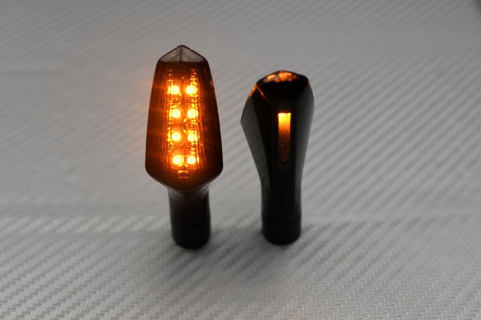 Pareja de intermitentes led universales a 2 caras Diseño 2