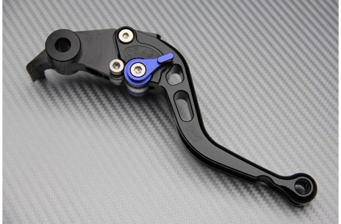 Nero con nottolino blu