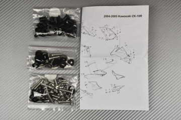 Kit Tornillería Carenados Completos Kawasaki ZX10R 2004 - 2005