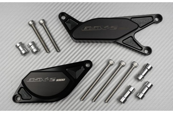 Tampons de protection Carters Moteur SUZUKI GSXS 950 / 1000 / GSX-S 1000F / KATANA 2016 - 2024 Tampons de protection Carters Moteur SUZUKI GSXS 950 / 1000 / GSX-S 1000F / KATANA 2016 - 2024