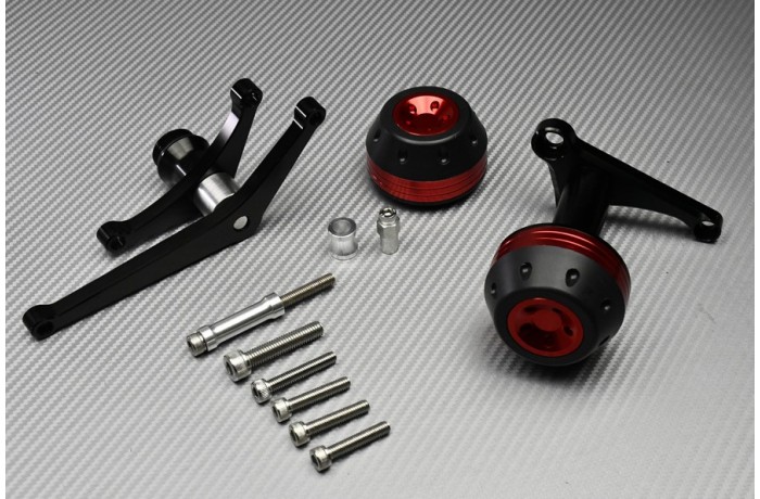 Pair of Frame Sliders / Crash Pads for Ducati PANIGALE 899 959 1199 1299