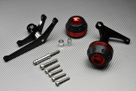 Pair of Frame Sliders / Crash Pads for Ducati PANIGALE 899 959 1199 1299