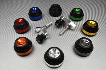 Pair of Frame Sliders / Crash Pads for Suzuki GSXS1000 2015 - 2021