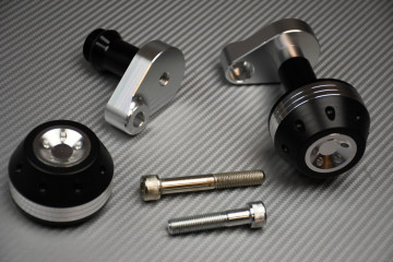 Pair of Frame Sliders / Crash Pads for Suzuki GSXS 1000F 2015 - 2021